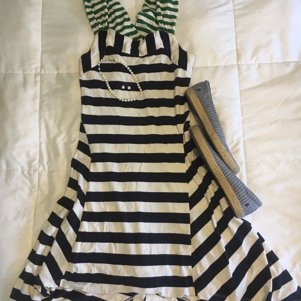 Striped Anthropologie HWR Dress